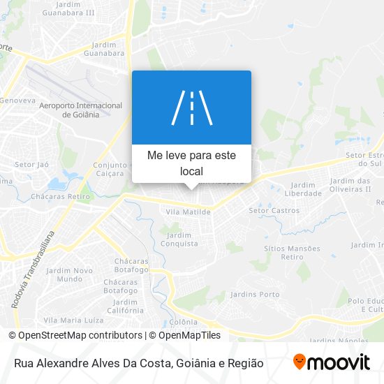 Rua Alexandre Alves Da Costa mapa