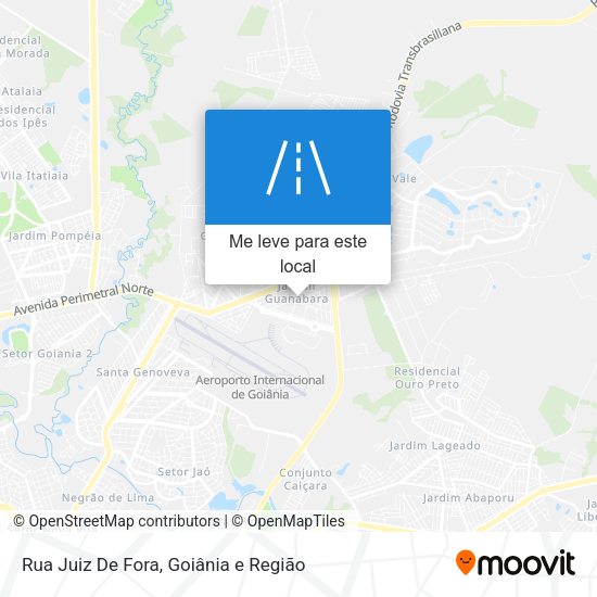 Rua Juiz De Fora mapa
