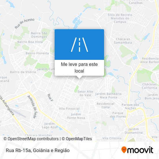 Rua Rb-15a mapa