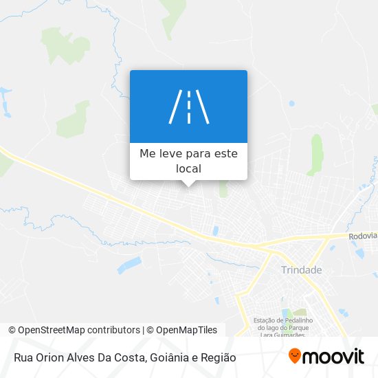 Rua Orion Alves Da Costa mapa