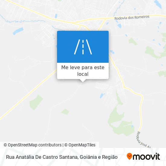 Rua Anatália De Castro Santana mapa