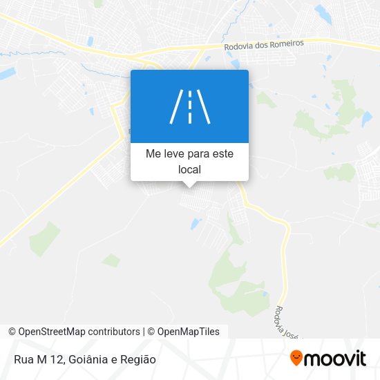 Rua M 12 mapa
