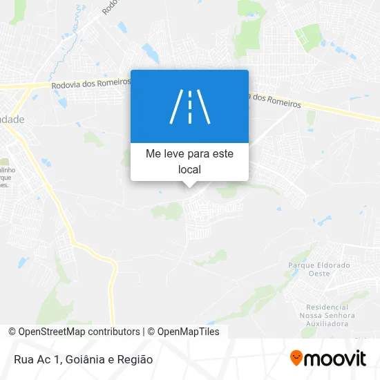 Rua Ac 1 mapa