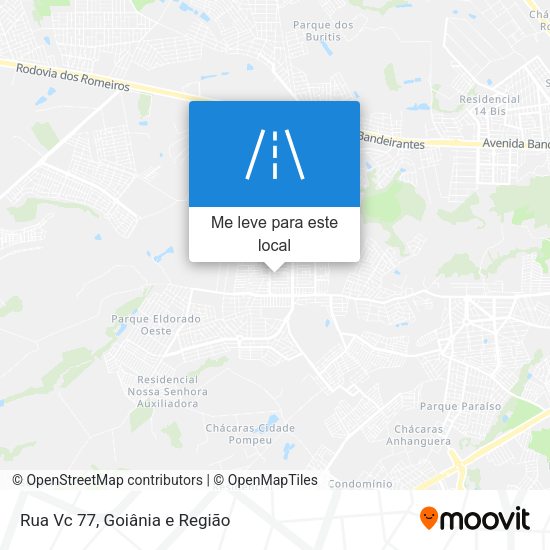 Rua Vc 77 mapa