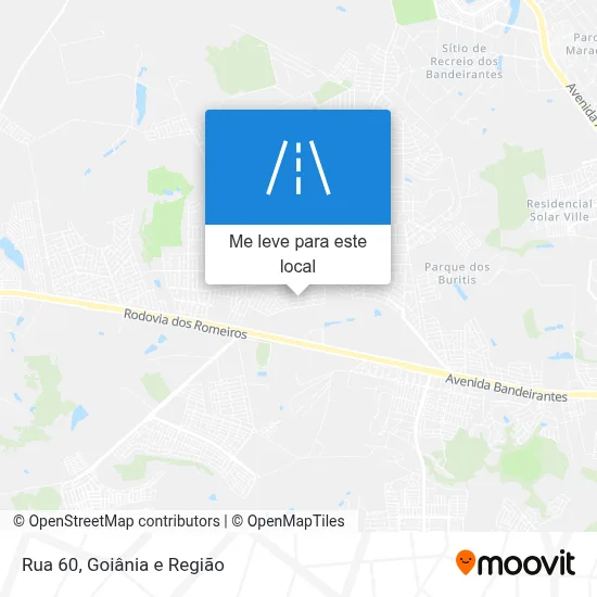 Rua 60 mapa