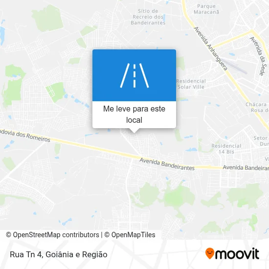 Rua Tn 4 mapa