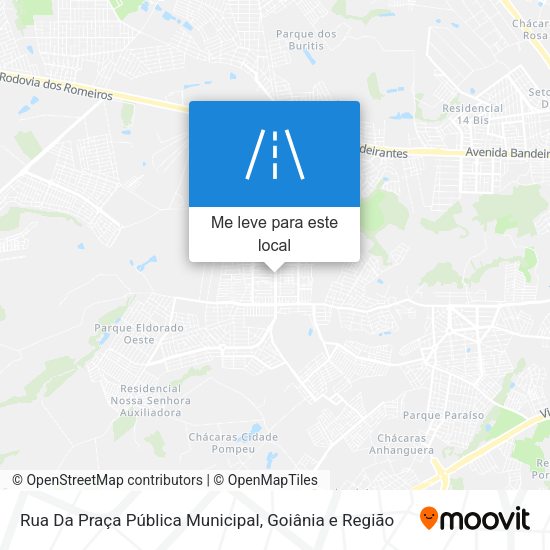 Rua Da Praça Pública Municipal mapa