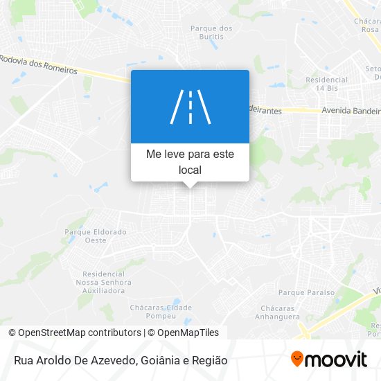 Rua Aroldo De Azevedo mapa