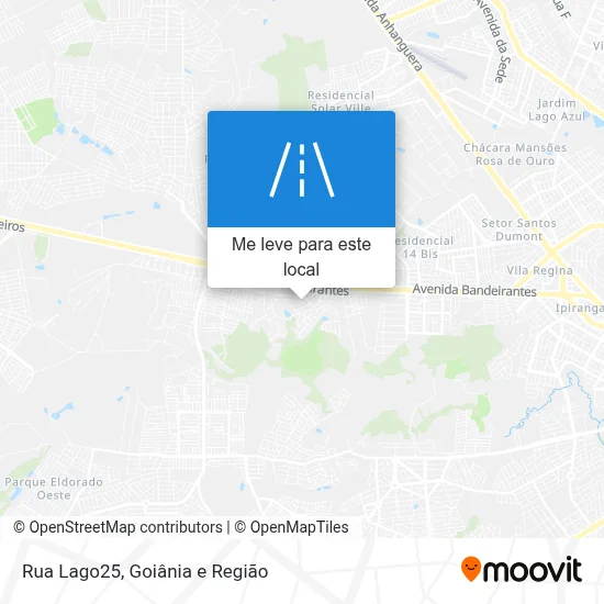 Rua Lago25 mapa