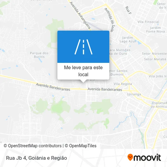 Rua Jb 4 mapa