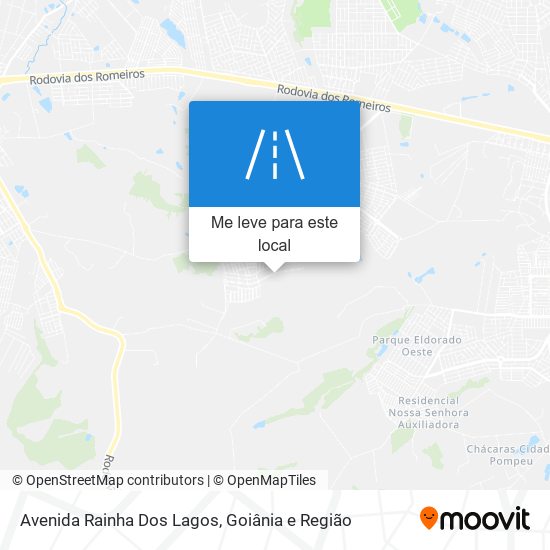Avenida Rainha Dos Lagos mapa