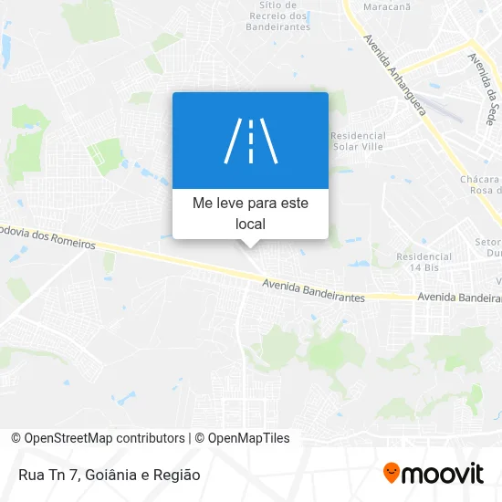 Rua Tn 7 mapa