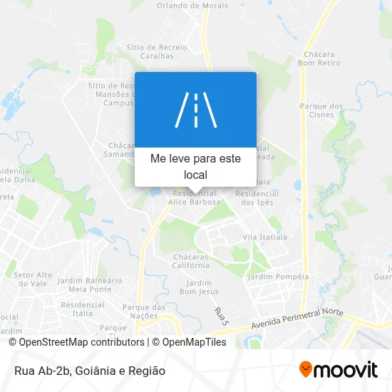 Rua Ab-2b mapa