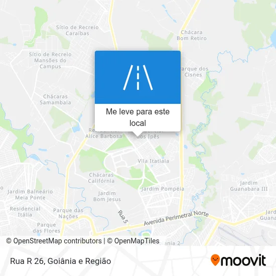 Rua R 26 mapa