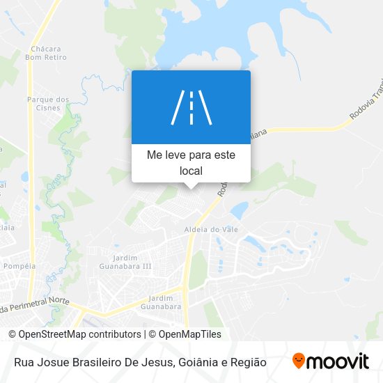 Rua Josue Brasileiro De Jesus mapa