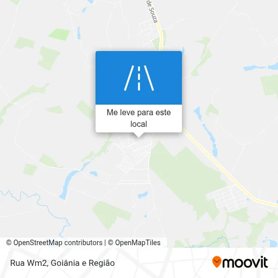 Rua Wm2 mapa