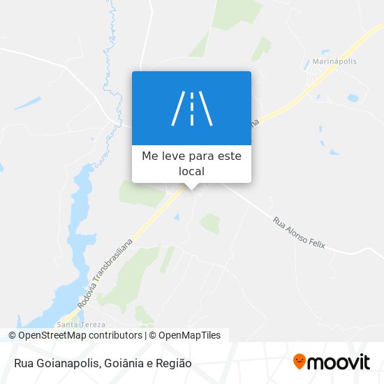 Rua Goianapolis mapa