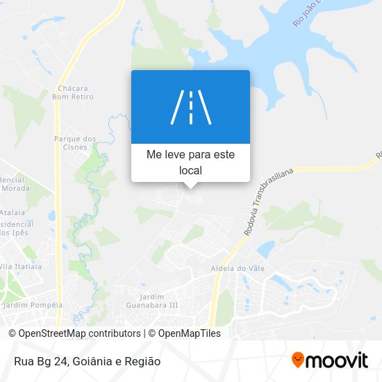 Rua Bg 24 mapa
