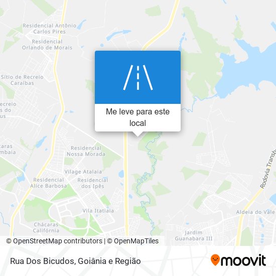 Rua Dos Bicudos mapa