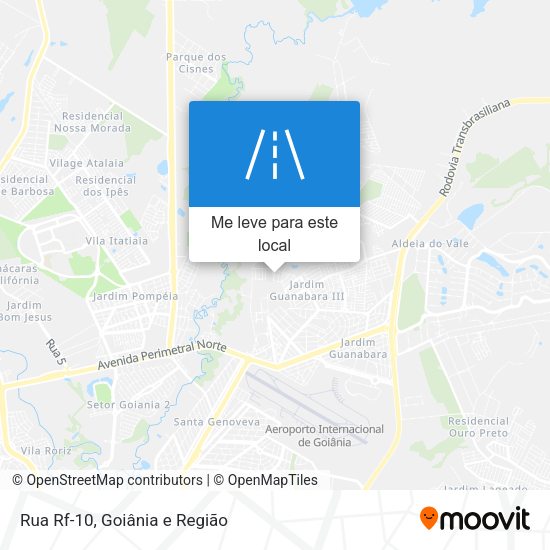 Rua Rf-10 mapa
