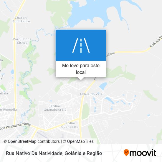 Rua Nativo Da Natividade mapa