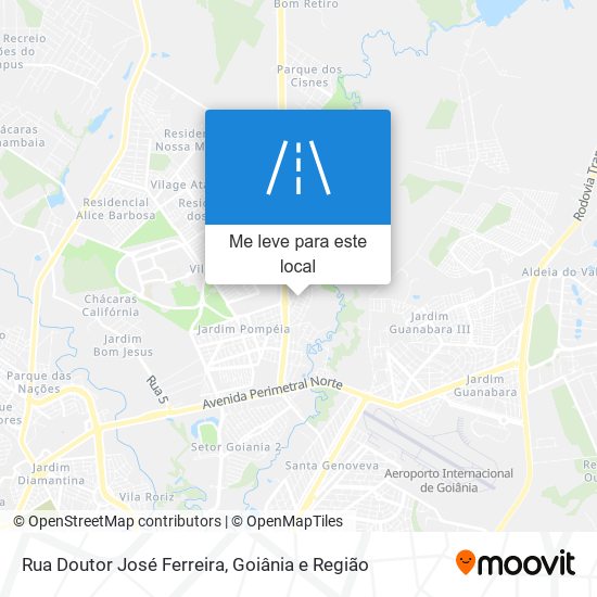 Rua Doutor José Ferreira mapa