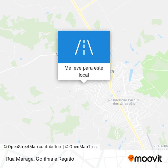 Rua Maraga mapa