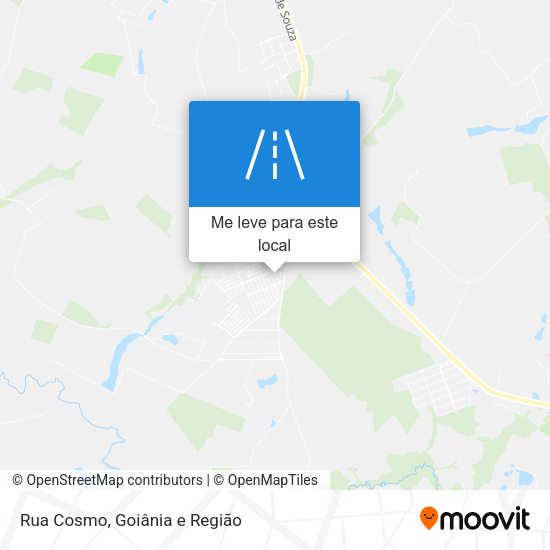 Rua Cosmo mapa