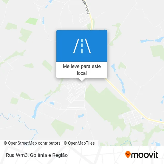 Rua Wm3 mapa