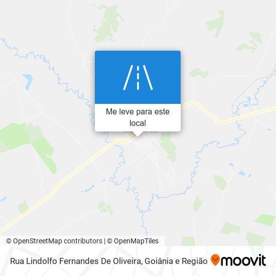 Rua Lindolfo Fernandes De Oliveira mapa