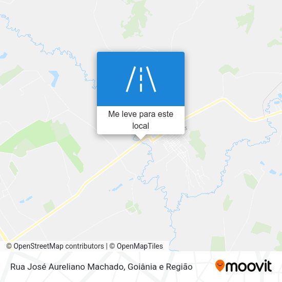 Rua José Aureliano Machado mapa