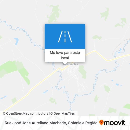 Rua José José Aureliano Machado mapa