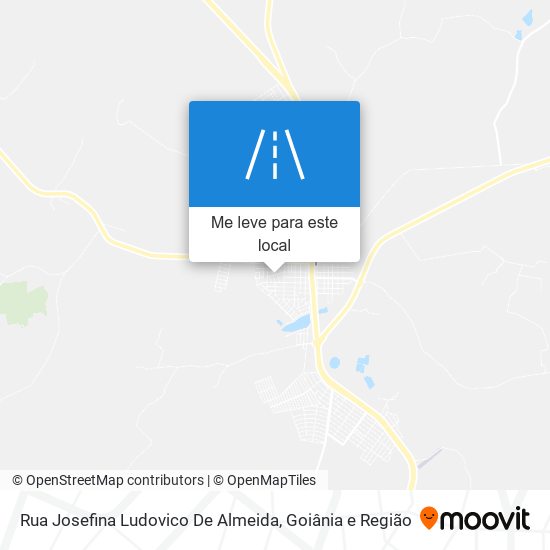 Rua Josefina Ludovico De Almeida mapa