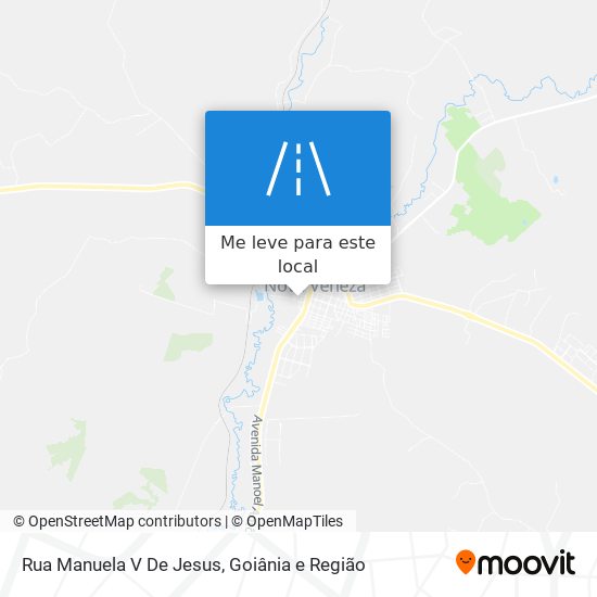 Rua Manuela V De Jesus mapa