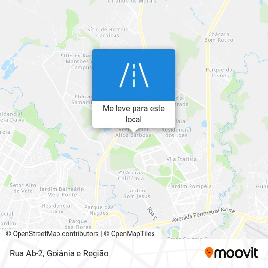 Rua Ab-2 mapa