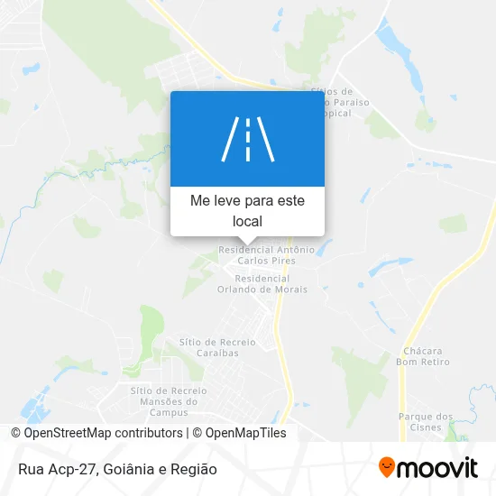 Rua Acp-27 mapa