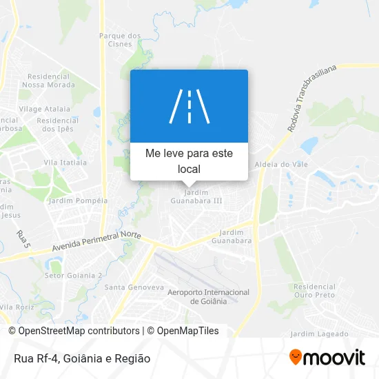 Rua Rf-4 mapa