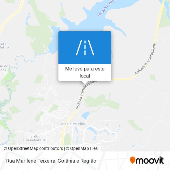 Rua Marilene Teixeira mapa