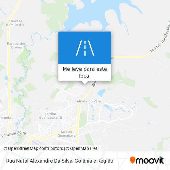 Rua Natal Alexandre Da Silva mapa