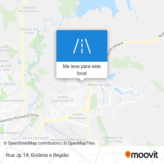 Rua Jp 14 mapa