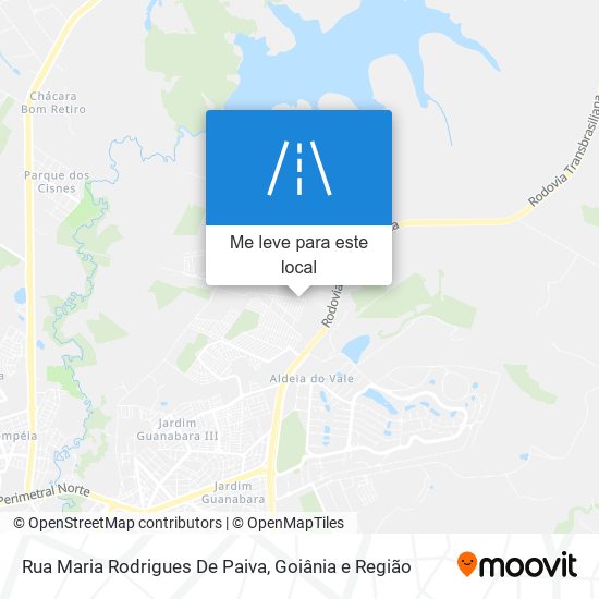 Rua Maria Rodrigues De Paiva mapa