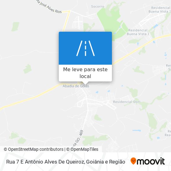Rua 7 E Antônio Alves De Queiroz mapa