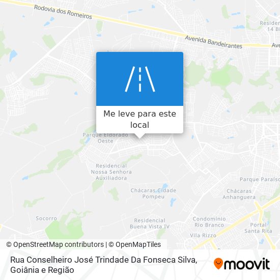 Rua Conselheiro José Trindade Da Fonseca Silva mapa