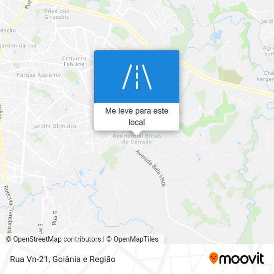 Rua Vn-21 mapa