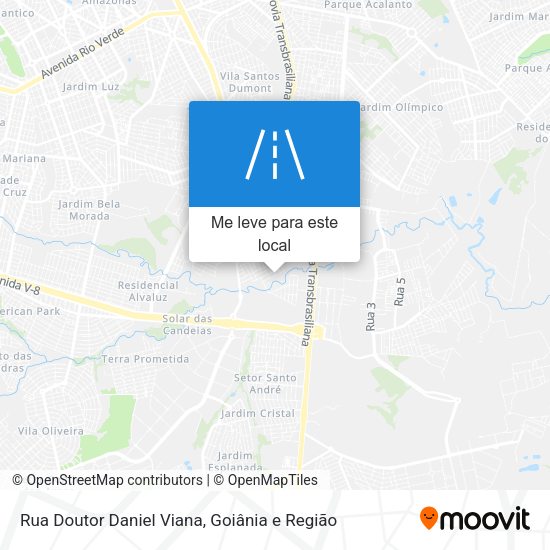 Rua Doutor Daniel Viana mapa