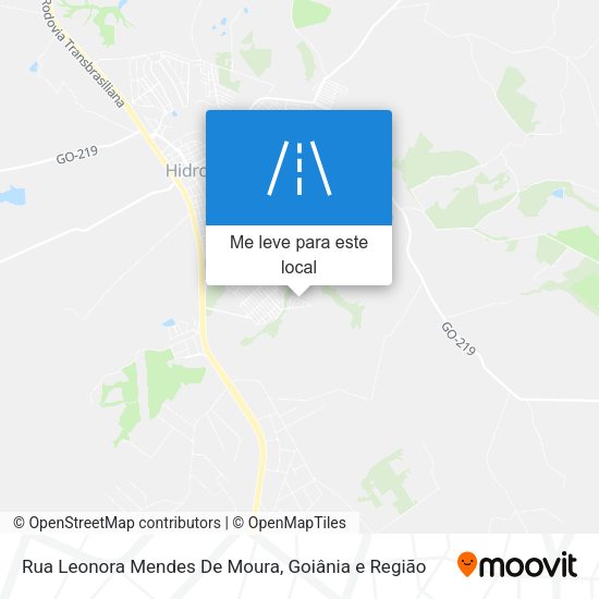 Rua Leonora Mendes De Moura mapa
