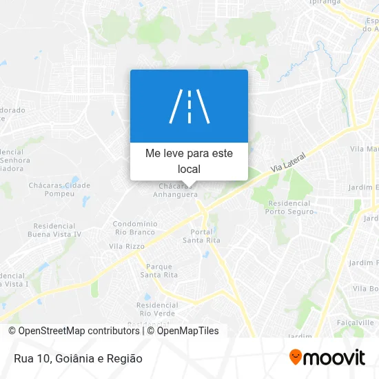 Rua 10 mapa