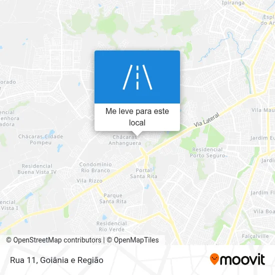 Rua 11 mapa