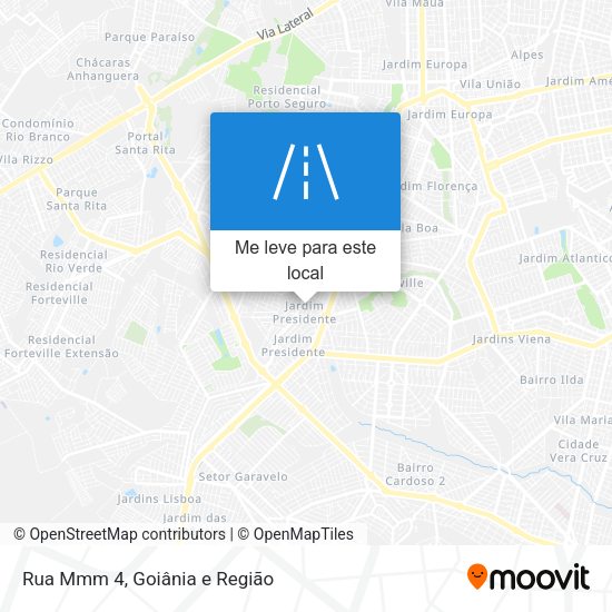 Rua Mmm 4 mapa