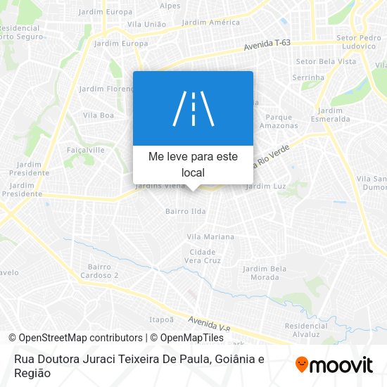 Rua Doutora Juraci Teixeira De Paula mapa